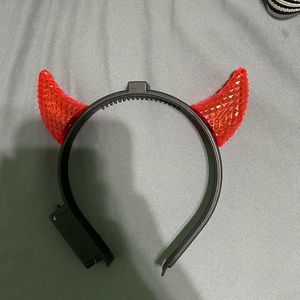 Light up devil headband
